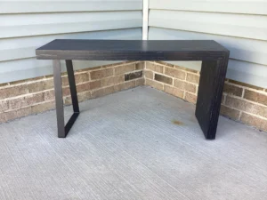 Red Oak Ceruse Bench